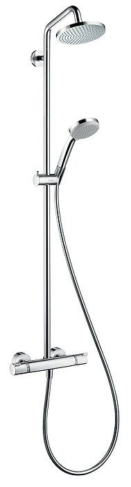 Hansgrohe Croma Select 160 Duschsystem Showerpipe Regendusche 1